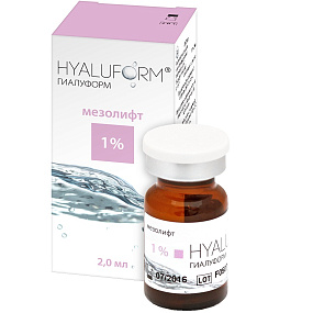 Hyaluform Mesolift 1,0% (Гиалуформ Мезолифт 1,0%) фото: купить в Москве в интернет-магазине ФИЛЕР|ОНЛАЙН