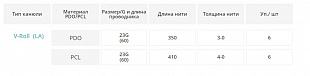 V-Roll PCL / PDO (White Medience) фото: купить в Москве в интернет-магазине Filleronline.ru