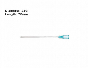 Канюля 23G (70 mm) фото: купить в Москве в интернет-магазине Filleronline.ru