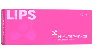 HYALREPAIR Биорепарант 06 Гиалрипайер Bioreparant Lips шприц фото: купить в Москве в интернет-магазине ФИЛЕР|ОНЛАЙН