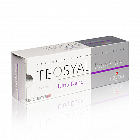 Teosyal PureSense Ultra Deep 2x1.2 ml (Теосиаль PureSense Ultra Deep 2x1.2 ml) фото: купить в Москве в интернет-магазине Filleronline.ru