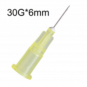 Игла 30G, 6mm, 50pcs фото: купить в Москве в интернет-магазине Filleronline.ru