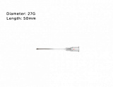 Канюля 27G (50 mm) фото: купить в интернет-магазине Filleronline.ru