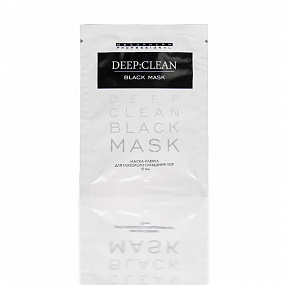 Маска-пленка для глубокого очищения пор DEEP:CLEAN BLACK MASK фото: купить в Москве в интернет-магазине Filleronline.ru