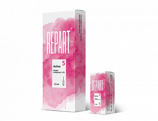 Бимодальный биоревитализант REPART® 5 ACTIVE (Репарт 5 Актив) фото: купить в Москве в интернет-магазине Filleronline.ru