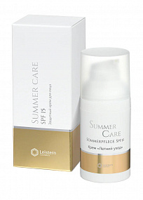 Защитный крем для лица Summer care SPF 15 Leistern фото: купить в Москве в интернет-магазине Filleronline.ru