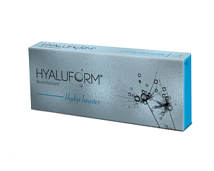 Hyaluform Biorevitalizant (Гиалуформ Биоревитализант) 1% (1,5мл) Hydro Booster фото: купить в Москве в интернет-магазине ФИЛЕР|ОНЛАЙН